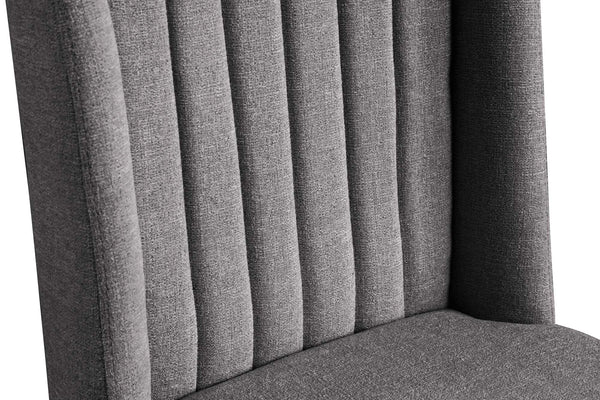 Alexandra Dining Chair In Brushed Gold