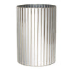 FACET MIR ROUND TALL WASTEBASKET