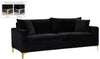 Lucy Sofa In Black Velvet
