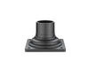 Pier Mounts Outdoor Pier Mount in Outdoor Rubbed Bronze Finish