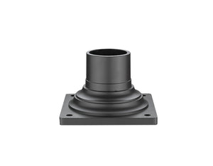 Pier Mounts Outdoor Pier Mount in Outdoor Rubbed Bronze Finish