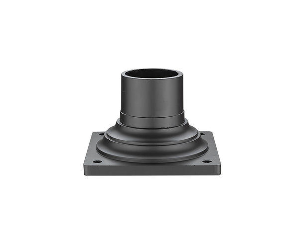 Pier Mounts Outdoor Pier Mount in Outdoor Rubbed Bronze Finish
