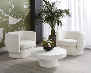 BRANDO COFFEE TABLE - WHITE