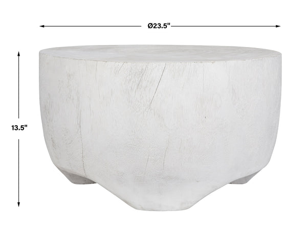 Elevate White Coffee Table