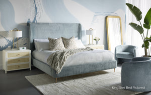 TIERRA BED - QUEEN - BERGEN FRENCH BLUE