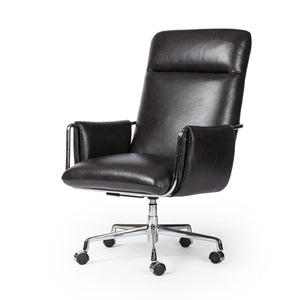 Sherman Desk Chair - Sonoma Black