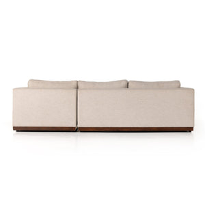 Lawrence 2-Piece Sectional W/ Chaise - Nova Taupe