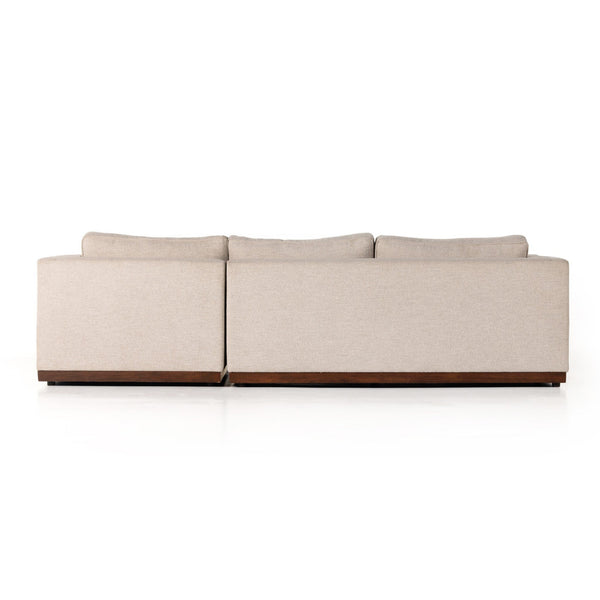 Lawrence 2-Piece Sectional W/ Chaise - Nova Taupe