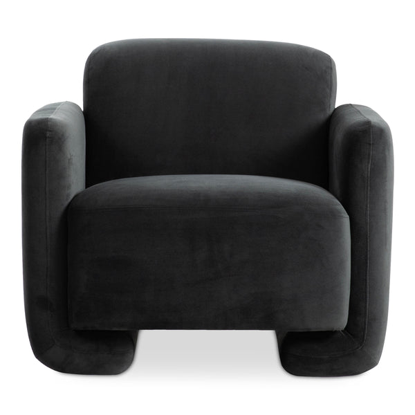 Moe's Fallon Accent Chair in Shadow Grey
