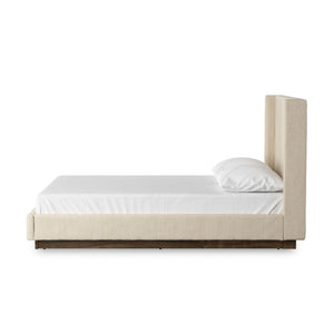 Montgomery Queen Bed - Thames Cream