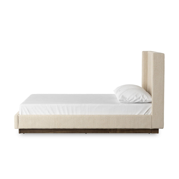 Montgomery Queen Bed - Thames Cream