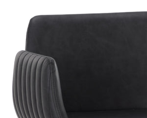 LUCANO COUNTER STOOL - BRAVO BLACK