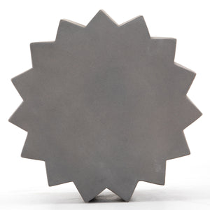 Gem Outdoor End Table In Dark Grey