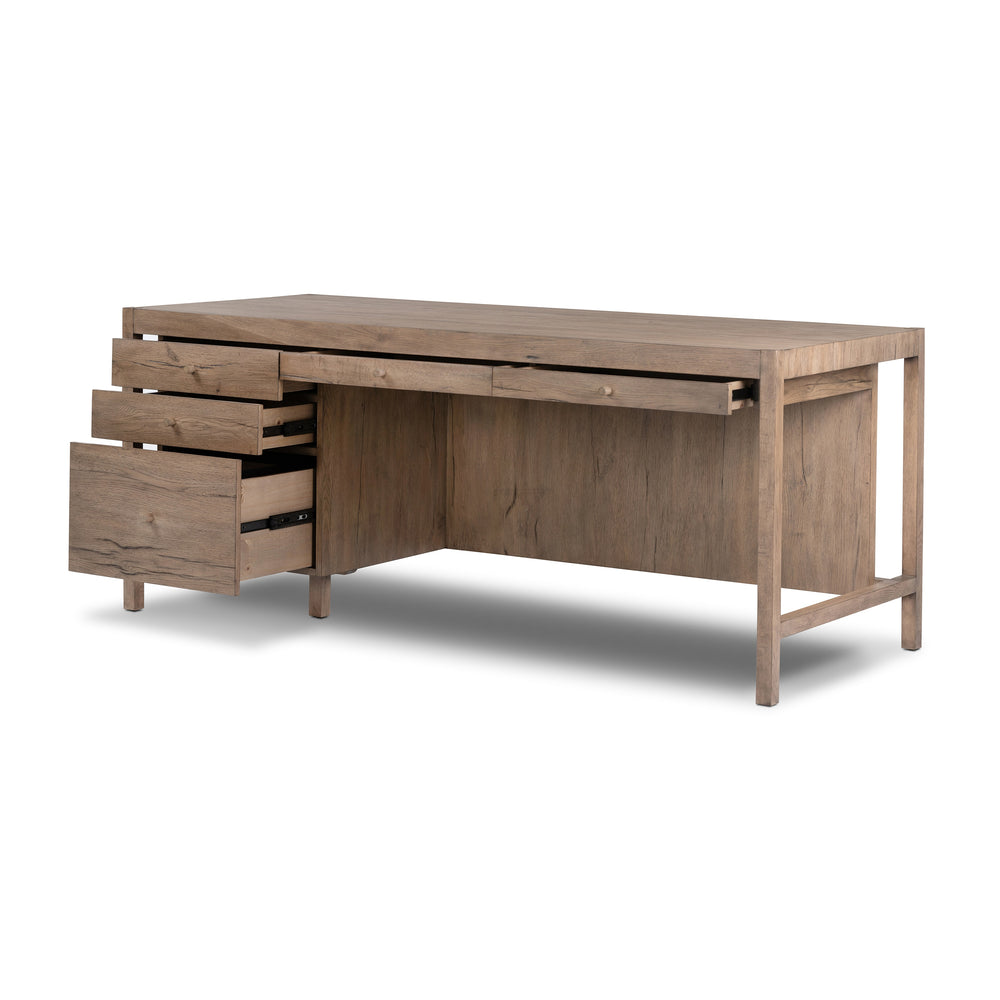 Suspension Desk In Grey Oak