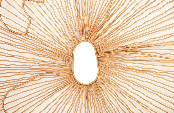 Poppy Flower Wall Art, Copper, Large