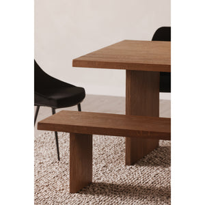 Koshi Sandblasted Amber Oak Dining Table
