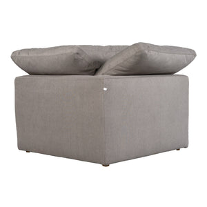 Terra Condo Corner Chair in Light Grey