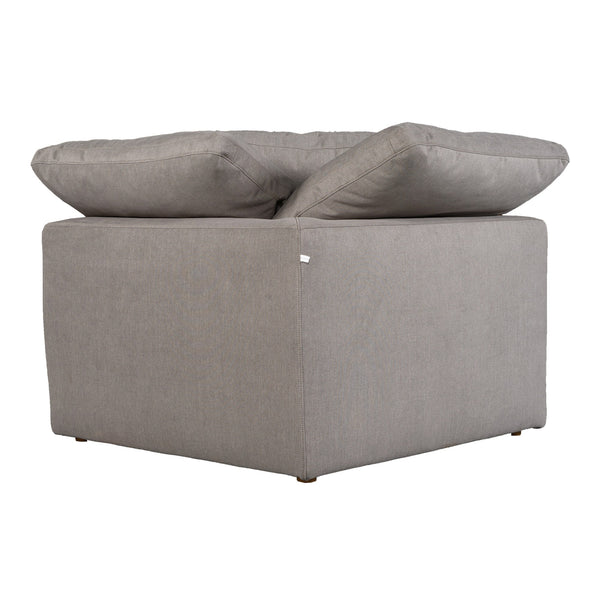 Terra Condo Corner Chair in Light Grey