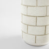 Mason Vase | White -Large