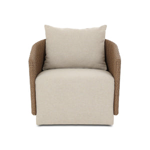 Maven Outdoor Swivel Chair - Alessi Buff