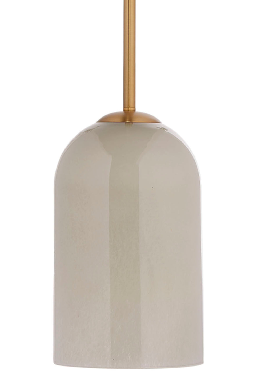 Holt 1-Light Glass Pendant, Taupe