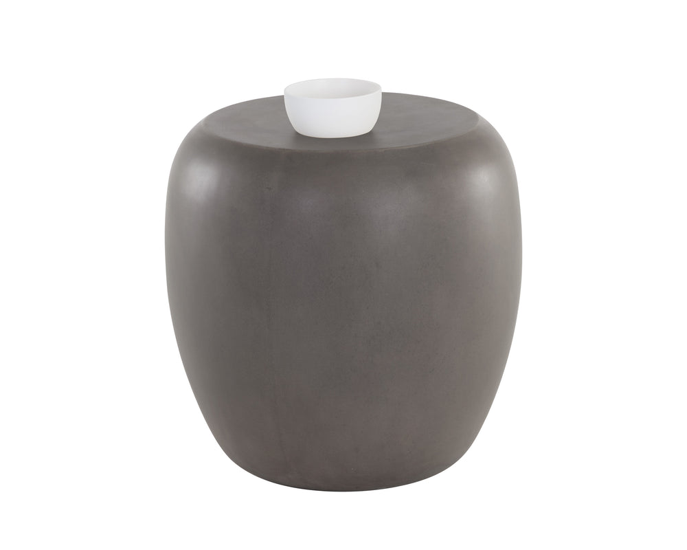 IOLITE END TABLE - GREY