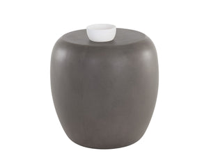 IOLITE END TABLE - GREY