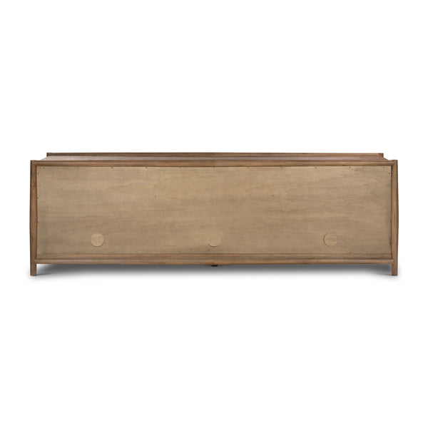 Glenview 6 Door Sideboard In Weathered Oak