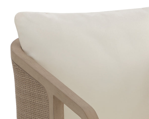 PALERMO DINING CHAIR - DRIFT BROWN - STINSON CREAM