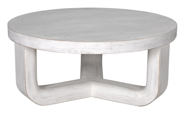 Joel Coffee Table, White Wash