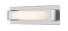 Elara 1 Light Vanity in Brushed Nickel Finish