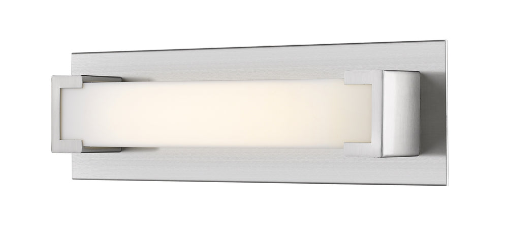 Elara 1 Light Vanity in Brushed Nickel Finish