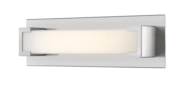 Elara 1 Light Vanity in Brushed Nickel Finish