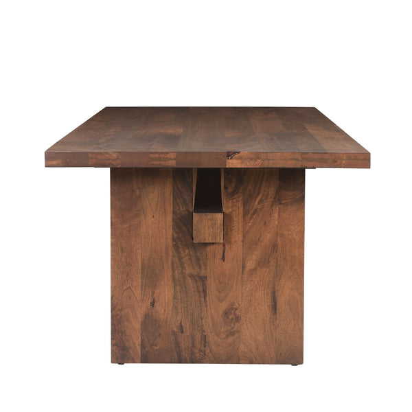 Cosmopolitan 82" Dining Table, Honey Brown
