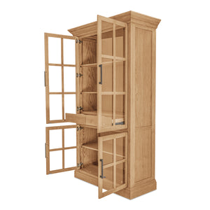 Moe's Raymond Tall Cabinet in Natural Finish