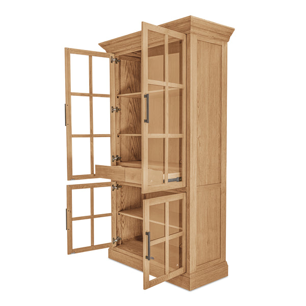 Moe's Raymond Tall Cabinet in Natural Finish