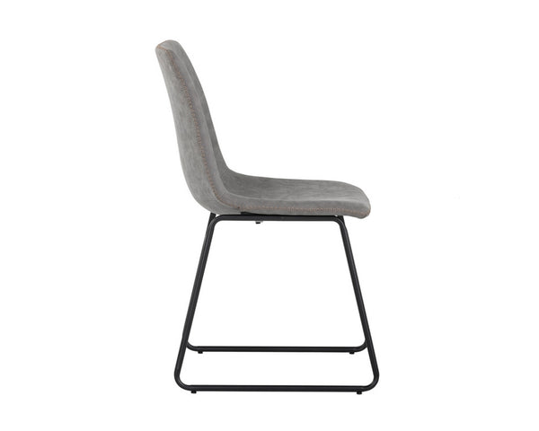 Cal Dining Chair - Antique Grey