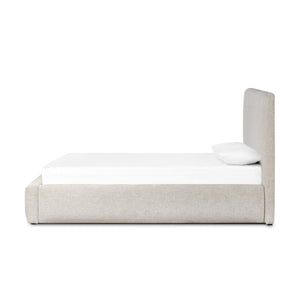 Quincy Queen Bed - Plushtone Linen