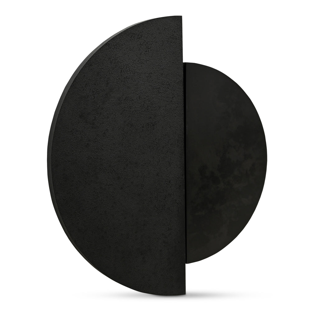 Meridian Wall Décor Black with Oxidized Patina