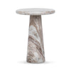Huxley Marble Round Accent Table - 18"