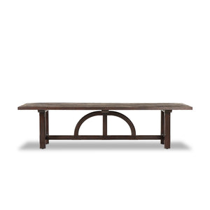 The Arch Dining Table in Medium Brown Fir Veneer