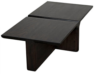 Hagen Coffee Table, Ebony Walnut