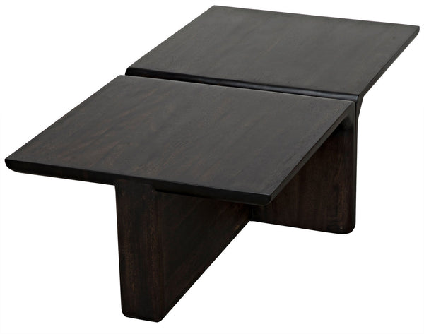 Hagen Coffee Table, Ebony Walnut