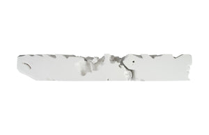 Freeform Console Table XL, Gel Coat White