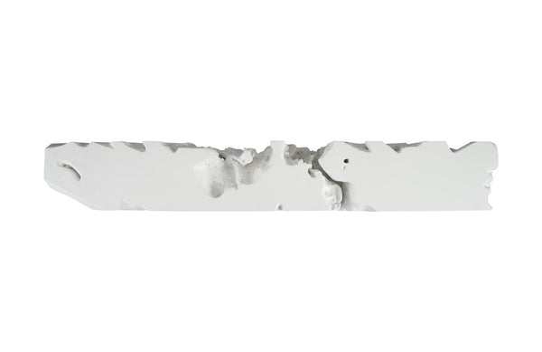 Freeform Console Table XL, Gel Coat White