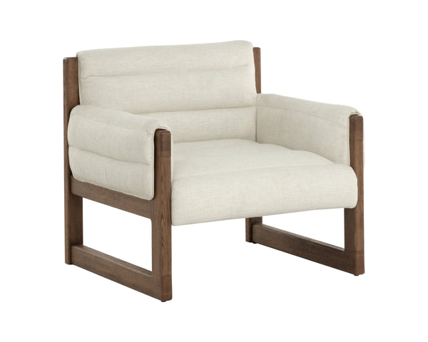 FERGUSON LOUNGE CHAIR - GERALT LINEN