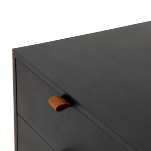 Trey Modular Filing Credenza in Black Wash