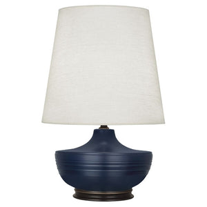 Matte Midnight Blue Michael Berman Nolan Table Lamp