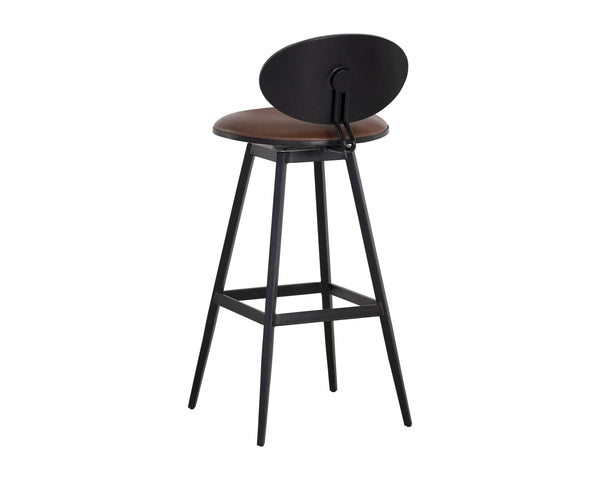 EMBER SWIVEL BARSTOOL - BRAVO COGNAC