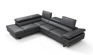 I867 Left Hand Facing Chaise in Grey